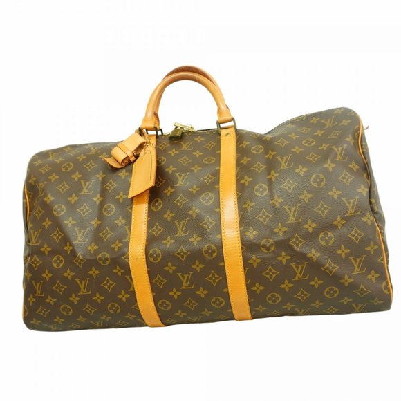 LOUIS VUITTON Brown Monogram Boston Bag - Picture 1 of 11